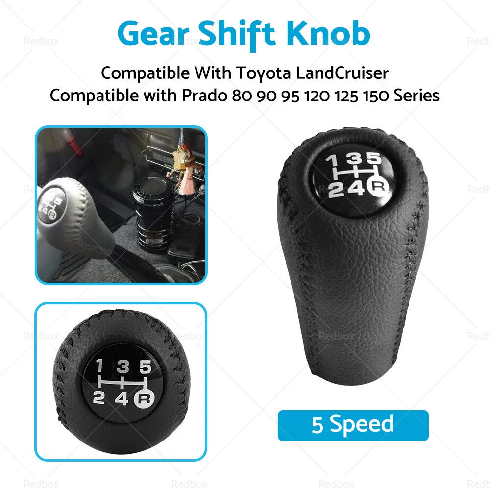 5 Speed Gear Shift Knob for Toyota LandCruiser Prado 80 90 120 125 150