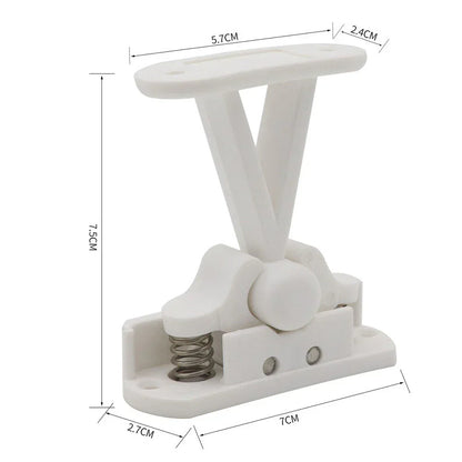 White Door Retainer Catch Holder for Caravan Motorhome Boat