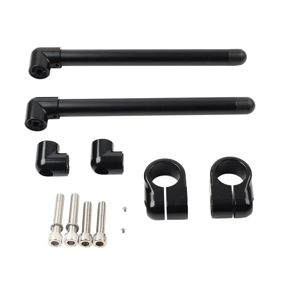 35MM Cafe Racer 7/8" Clip-On Handlebar for Universal Motorcycles