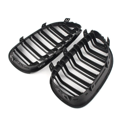 Matte Black Upper Bumper Grill Mesh Grille for BMW E60 E61 M5 2004-2009