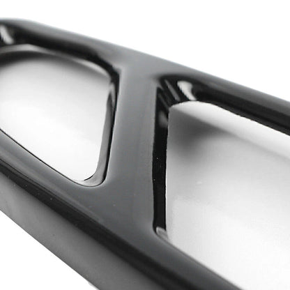 Black Exhaust Muffler Pipe Cover Trim for Benz GLC C E Class (2015-2023)
