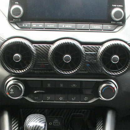 Carbon Fiber Style Center Air Vent Cover for Nissan Sentra (2020-2022)