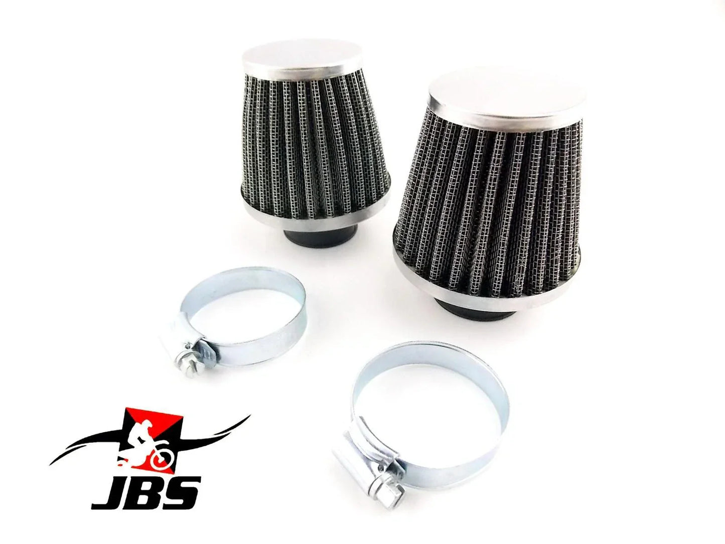 48mm Chrome Pod Air Filter Cleaner Set for Honda CA77 (1960-1967)