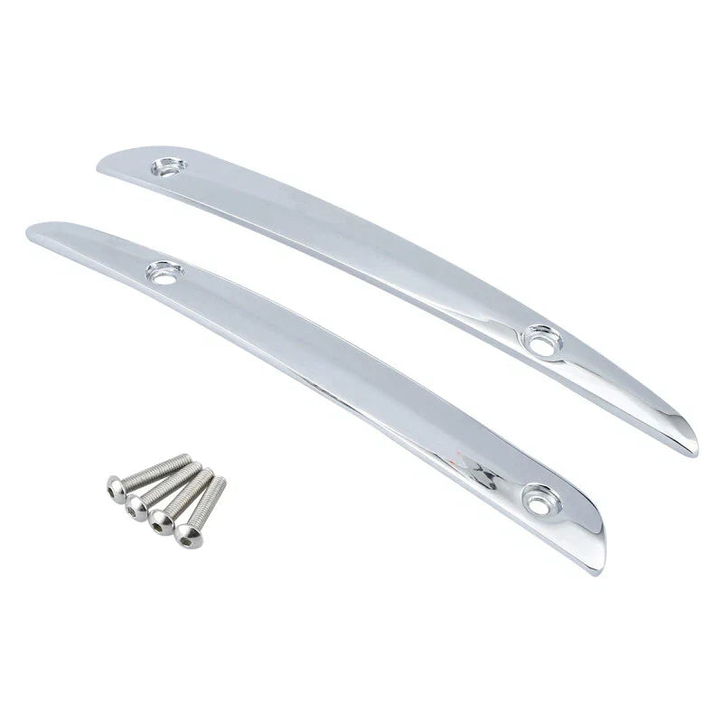Chrome Split Windshield Side Trims 16-18 for Harley Road Glide (2015 - 2023)