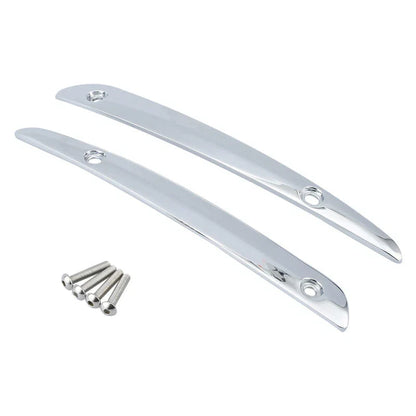 Chrome Split Windshield Side Trims 16-18 for Harley Road Glide (2015 - 2023)