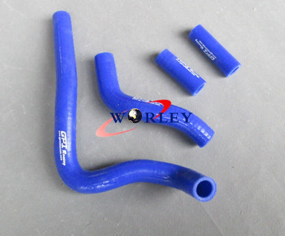 Aluminum Radiator + Blue Hoses for Honda CR250 CR250R (1992-1996)