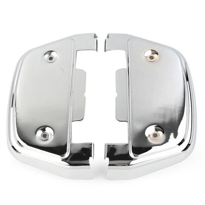 Chrome Passenger Footboard Covers for Harley Touring Road Glide (2014-2023)