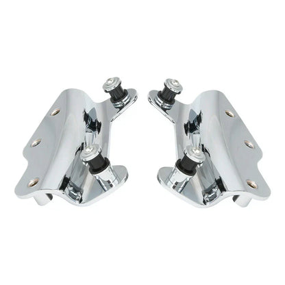 Chrome 4 Point Docking Kit w Covers for Harley Street Glide (2009 - 2013)