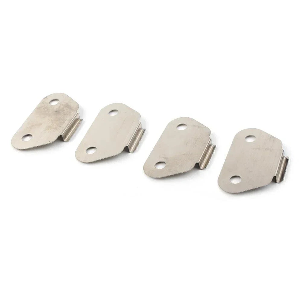 Saddlebag Lid Wear Plates 4 x Strike Plates for Harley (1993-2023)