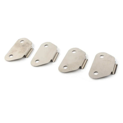 Saddlebag Lid Wear Plates 4 x Strike Plates for Harley (1993-2023)