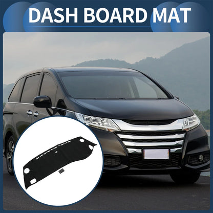 Dashboard Dash Cover Mat for Honda Odyssey RB3 RB4 2016-2019 Black Set