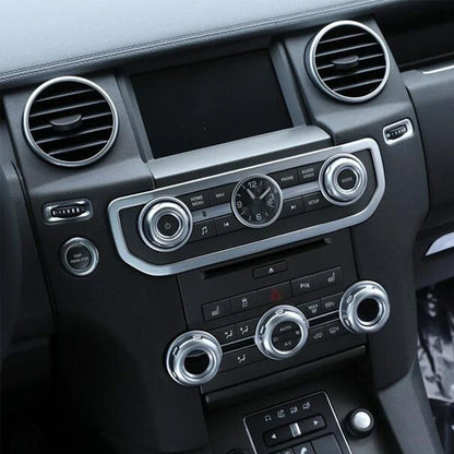 5 x Plating Dash Knob Rings for Land Rover Discovery (2010-2016)