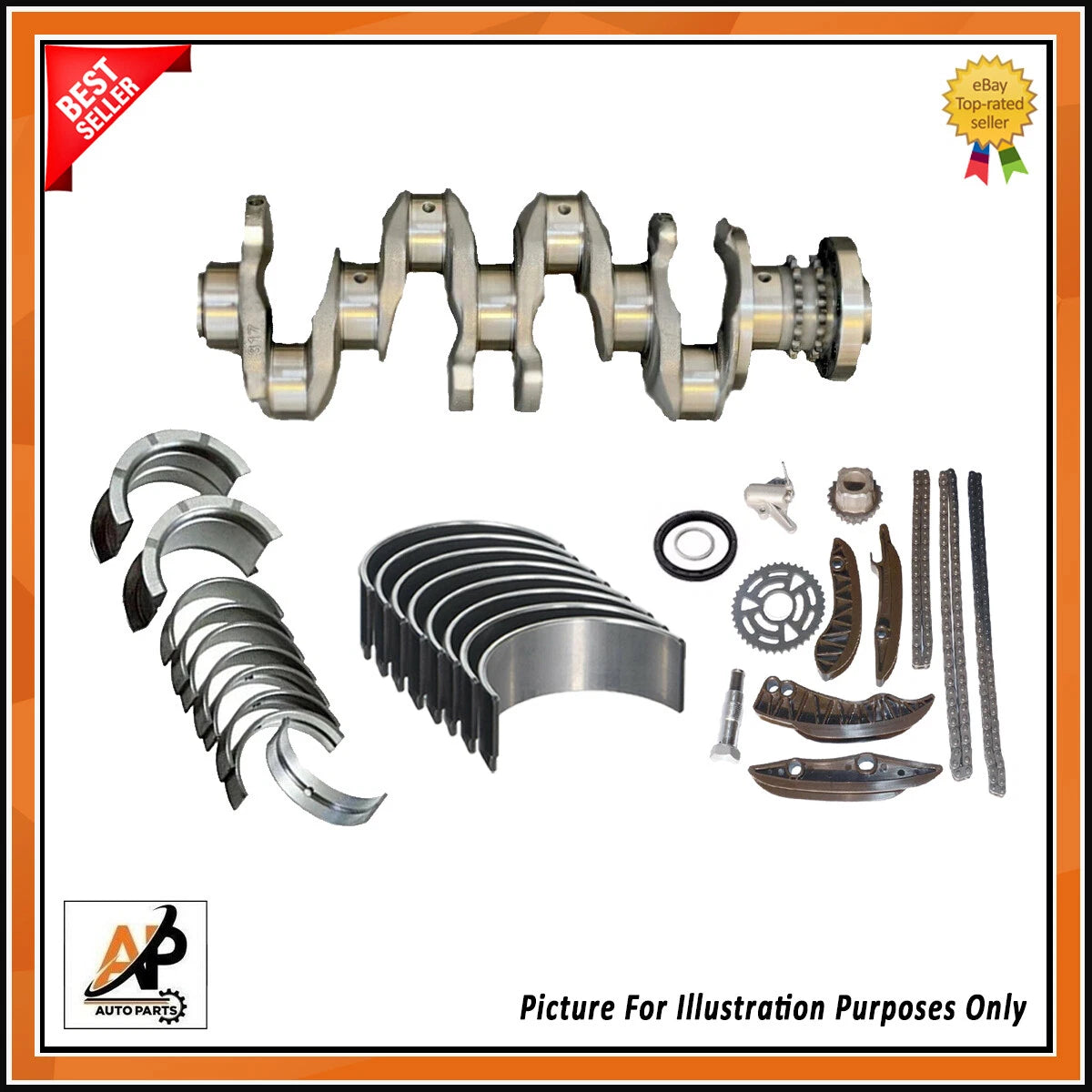 Engine Rebuild Kit Crankshaft for BMW N47D20 2.0 Diesel (2008–2015)