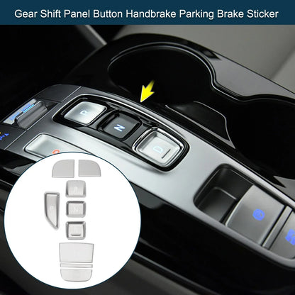 Gear Shift Panel Button Handbrake Parking Brake Sticker for Hyundai (2015-2020)