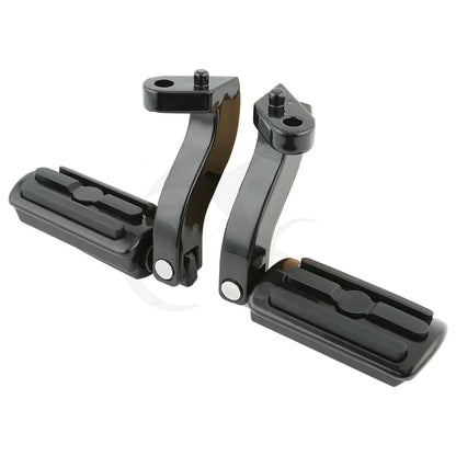 Rear Passenger Foot Pegs Mount Kit for Harley Touring Electra Glide (1993-2024)