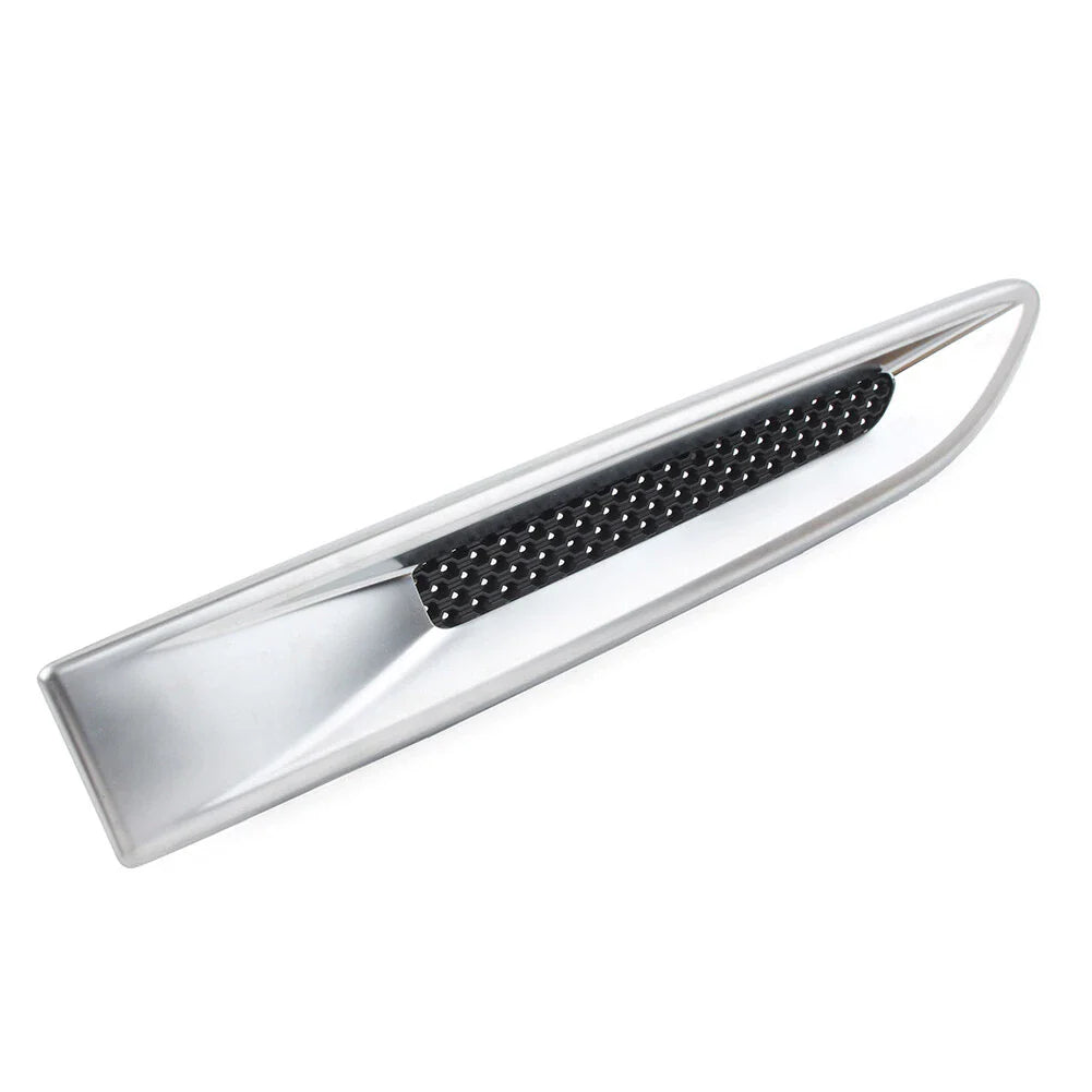ABS Front Side Fender Air Vent Grille Trim for Jaguar XE F-Pace XF (2015-2023)