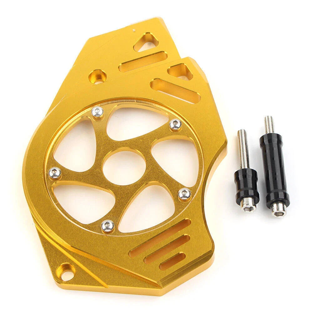 CNC Front Chain Sprocket Cover Guard Gold for Kawasaki ER6N ER6F (2006-2017)