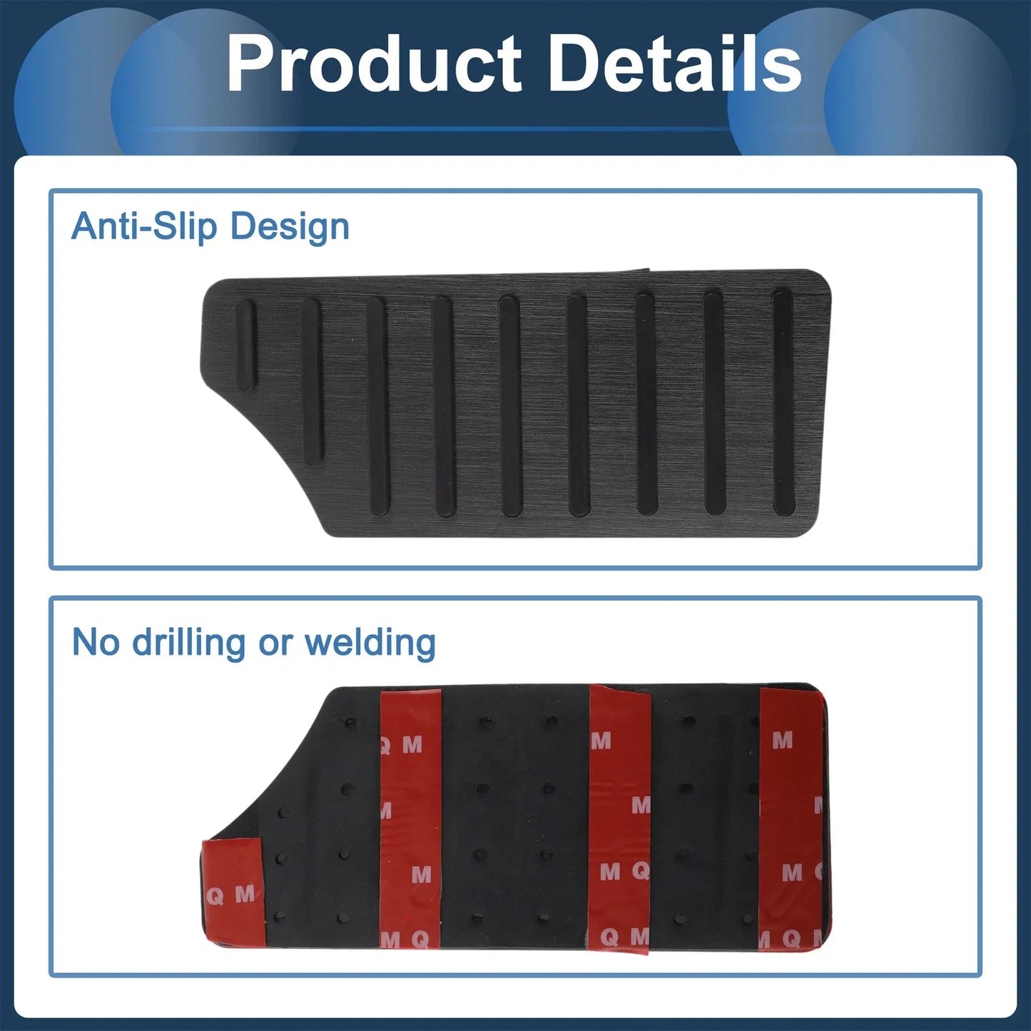 Footrest Pedal Pad Cover for Honda Civic (2016-2023)
