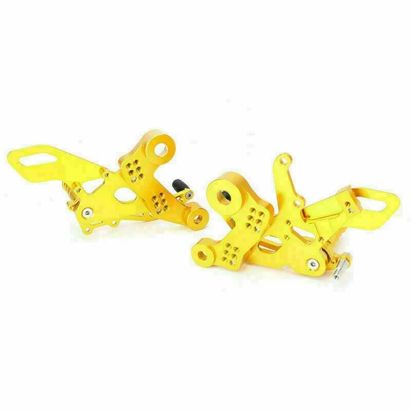 Rear Racing Foot Pegs Rearsets for Yamaha MT09 FZ09 (2014-2016) Gold