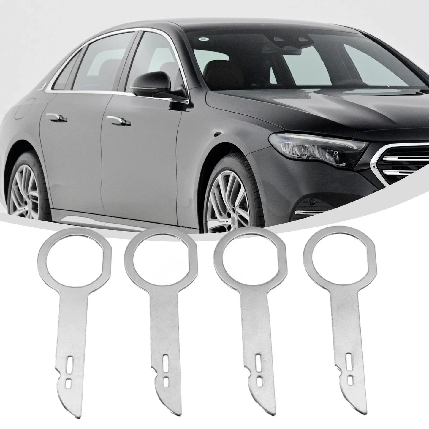 Professional Grade Metal Car Radio Release Tools for Ford For Mercedes