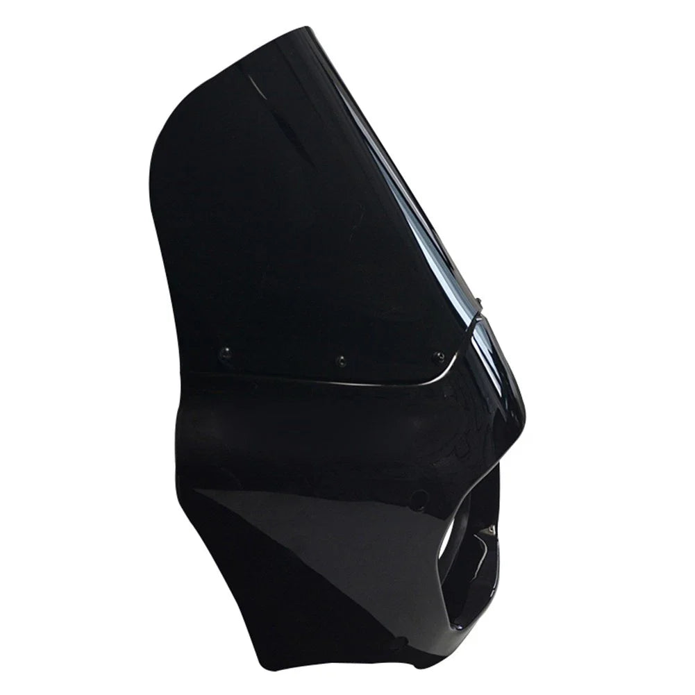 Black Front Fairing Windshield for Harley Softail Fat Bob FXFB (2018-2019)