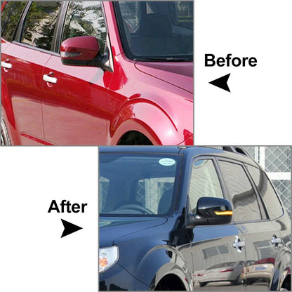 Rear View Side Mirror Turn Signal Lights for Subaru Forester, Outback, Legacy