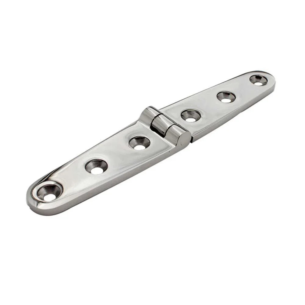 Hinge / 152×28MM / 316 Stainless Steel Heavy Duty Marine Silver for Boat