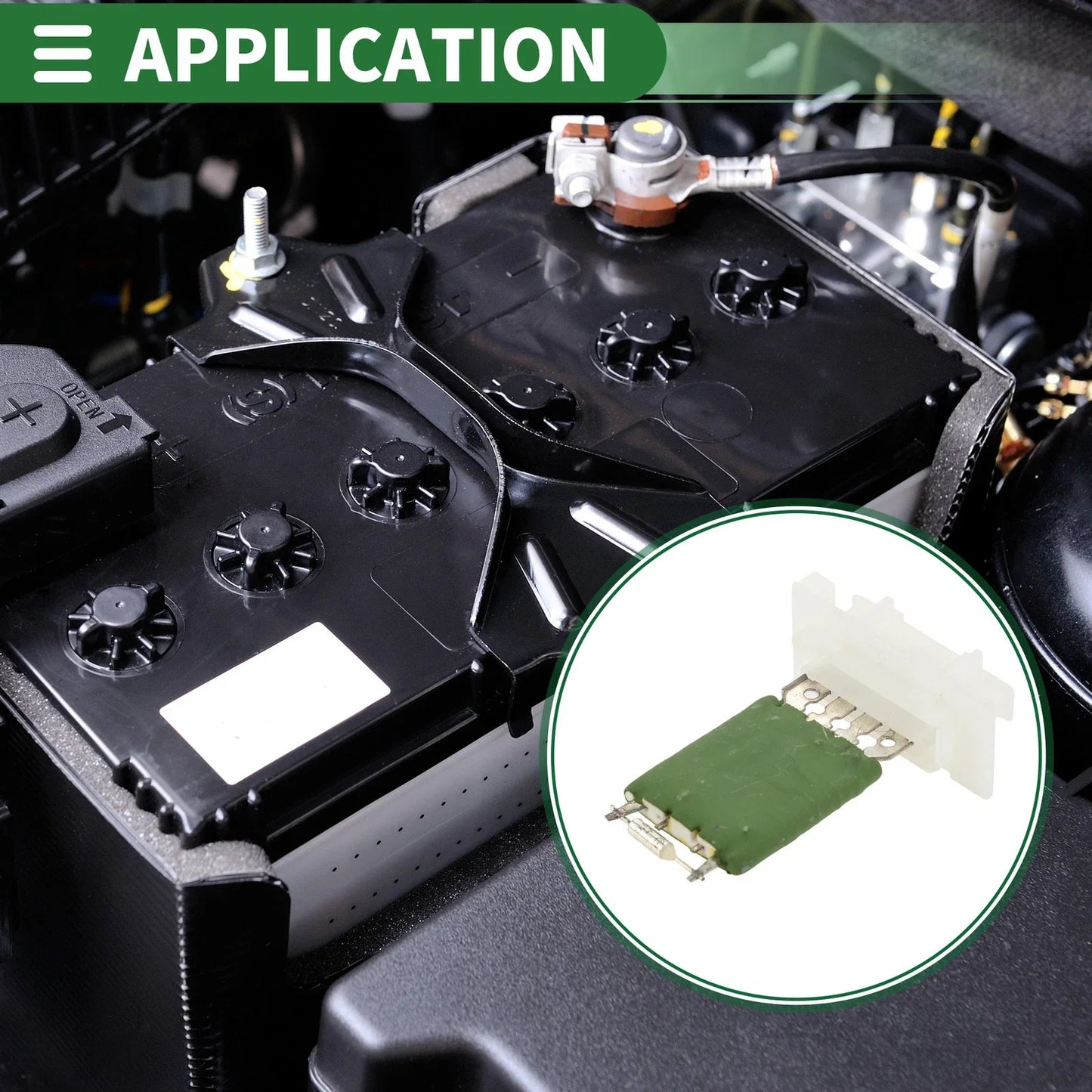 HVAC Blower Motor Resistor for Mercedes Benz A-Class W169 (2004-2012)