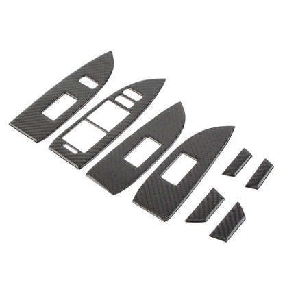 8 x RHD Car Door Window Lift Switch Panel Covers for Toyota Prius (2012-2015)