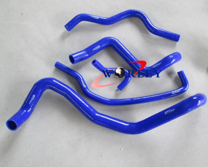 Black Silicone Radiator Heater Hose Kit for Ford Falcon BA BF 5.4L V8 (2002-2008)