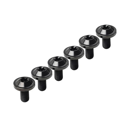 6pcs M6x10mm Titanium Alloy Torx Head Bolts for Bike Motorcycle