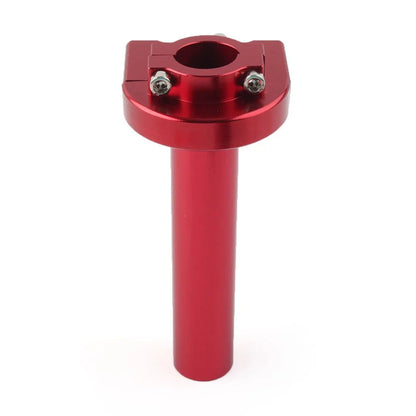 Throttle Cable Adjuster for Universal Motorcycle w/ Handgrip Red