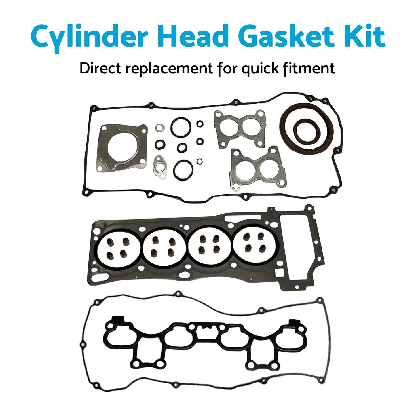 Cylinder Head Gasket Set for Nissan Pulsar N16 1.8 QG18DE (2000-2006)