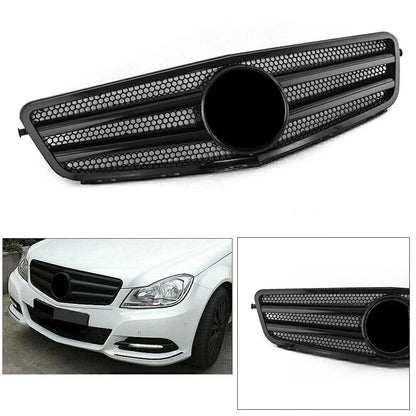 Honeycombe Mesh Bumper Grille for Mercedes Benz C-Class W204 (2007-2014)