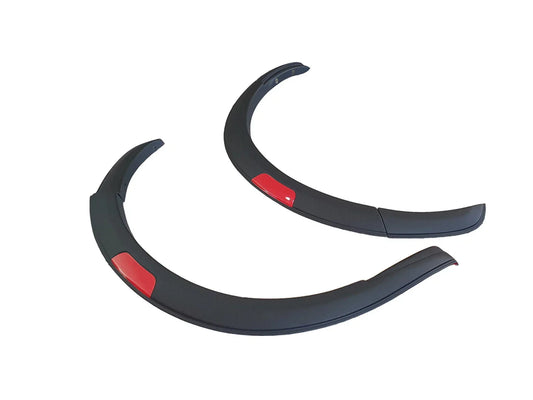 3" Fender Flares Front Set Matte Black for Nissan Navara PRO4X (2021-2022)