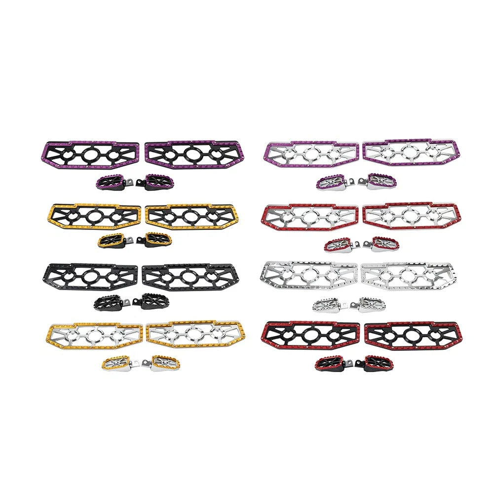Driver Passenger Floorboard Foot Pegs for Harley Road King Heritage