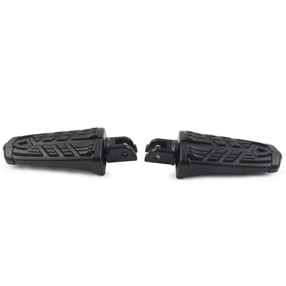 Black Front Footrests Rider Footpegs for Harley FXBB FXBR FXBRS FXLR (2018-2023)