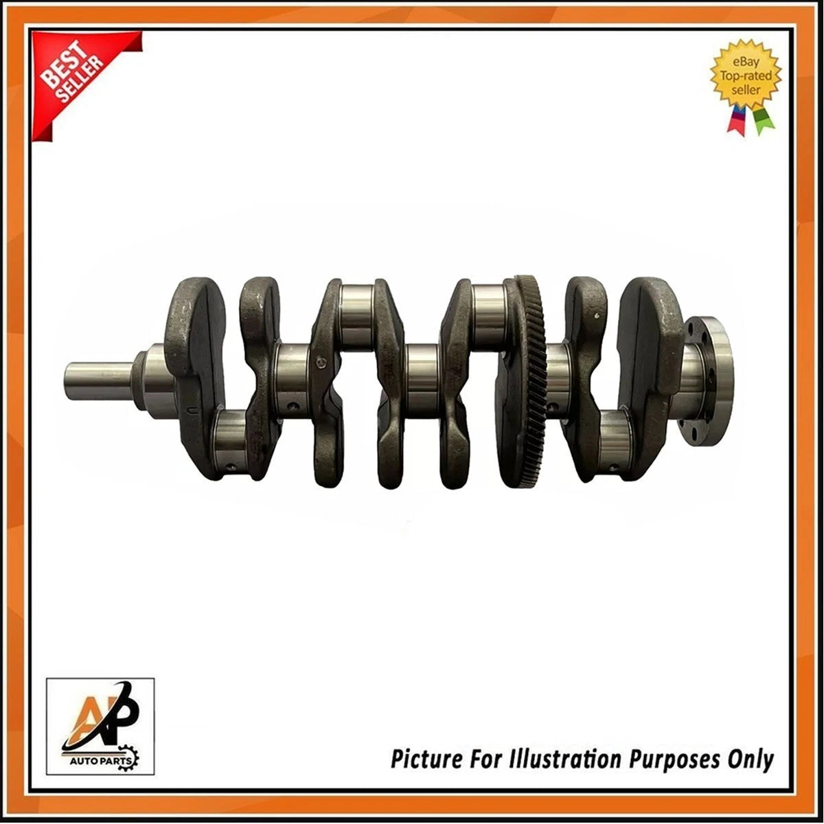 Crankshaft for Mercedes-Benz C E GLC GLE GLK 2.0 Petrol (2014–2021)