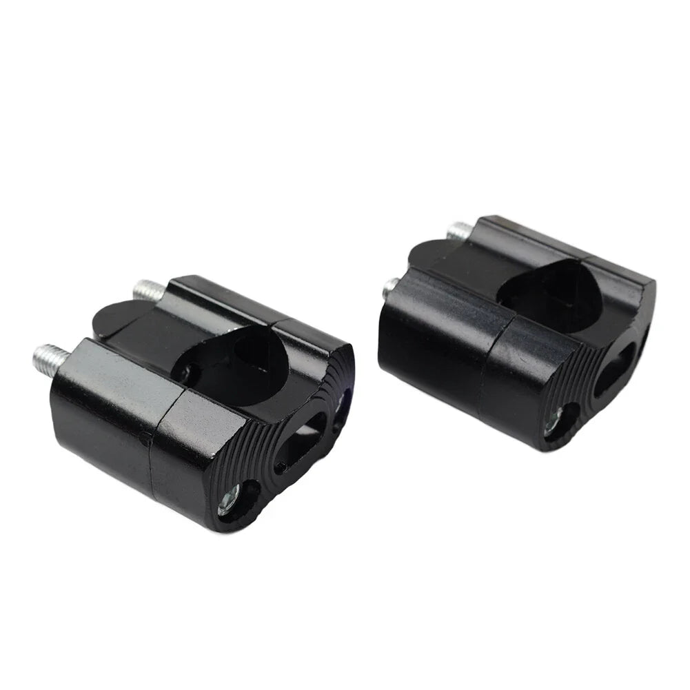 Fat Bar Mount Clamps Risers Adaptor for Dirt Pit Bike (7/8 to 1-1/8)