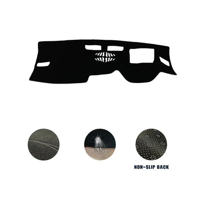 Non-Slip Dash Mat for VW Golf 8 MK8 W/HUD 2021-2023 Dashboard Cover Black