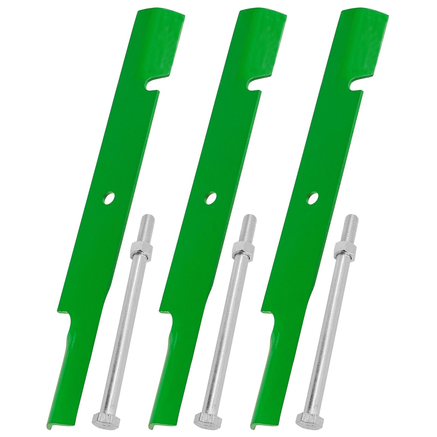 61 Inch Deck Blade Replacement with Bolt for Scag STT61 Series (2022–2025)