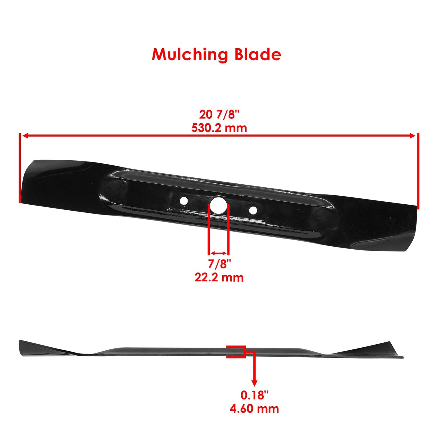 Deck Mulching Blade Replacement for John Deere 14SS 14PS 14PT 14ST (2001–2002)