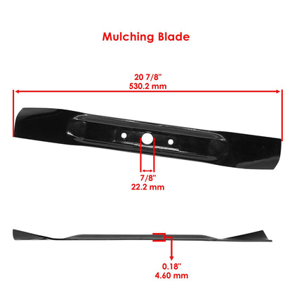 Deck Mulching Blade Replacement for John Deere 14SS 14PS 14PT 14ST (2001–2002)