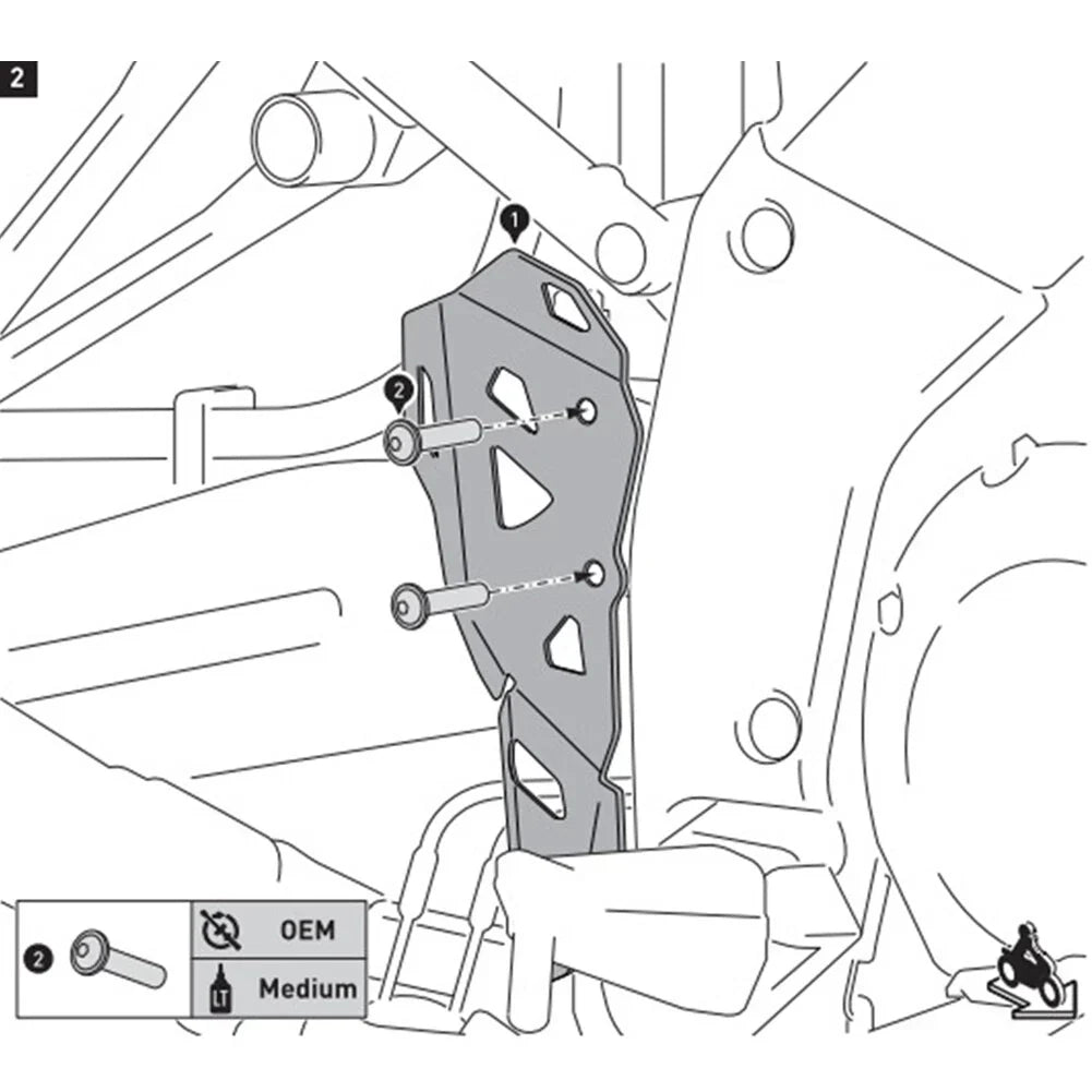 Brake Cylinder Guard for Suzuki V-Strom 1050A 1050XT 2019-2020 Black