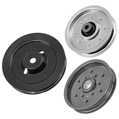 Deck Pulley with Idler Pulley for John Deere Z445 Z625 Eztrak (2000–2015)