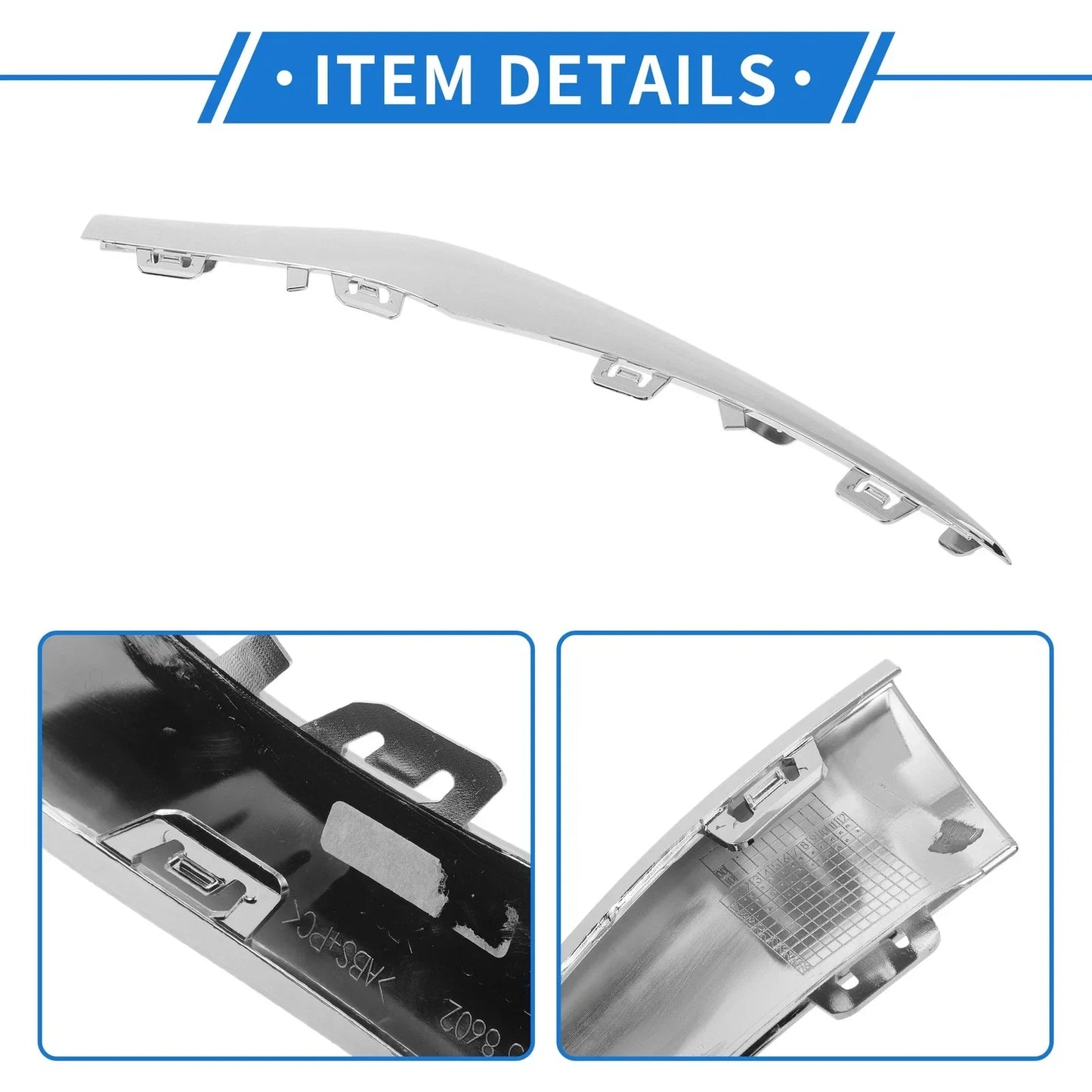 Front Left Bumper Grille Trim for Mercedes-Benz W205 (2019-2021)