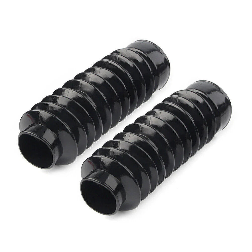 49mm Front Fork Gaiters Boots for Harley Dyna