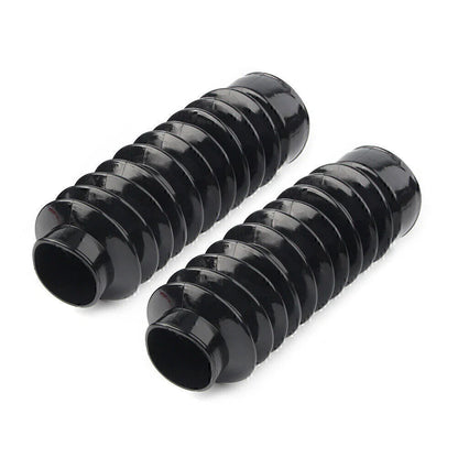49mm Front Fork Gaiters Boots for Harley Dyna