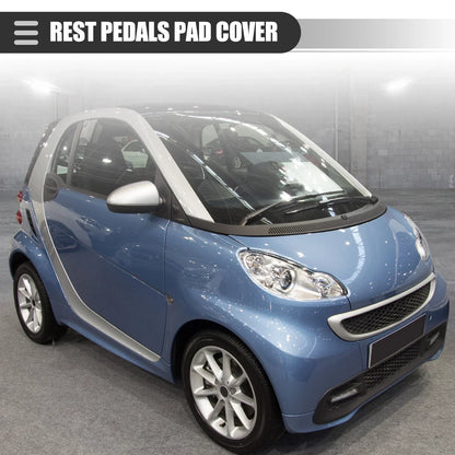 Rest Pedals Pad Cover Replacement for Mercedes Benz Smart Fortwo (2009-2014)