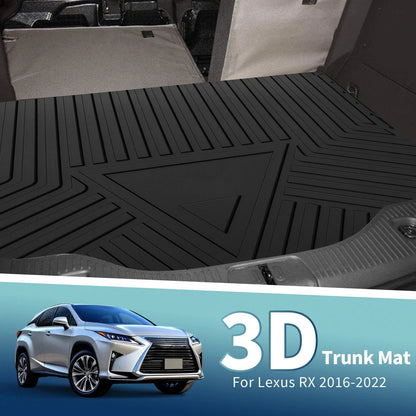 Cargo Liner Rear Trunk Mat for Lexus RX350/RX450h (2016-2022) 1 x TPE